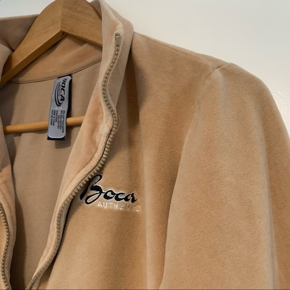 Boca | Y2K Beige/Tan Zip Up - Picture 3 of 15